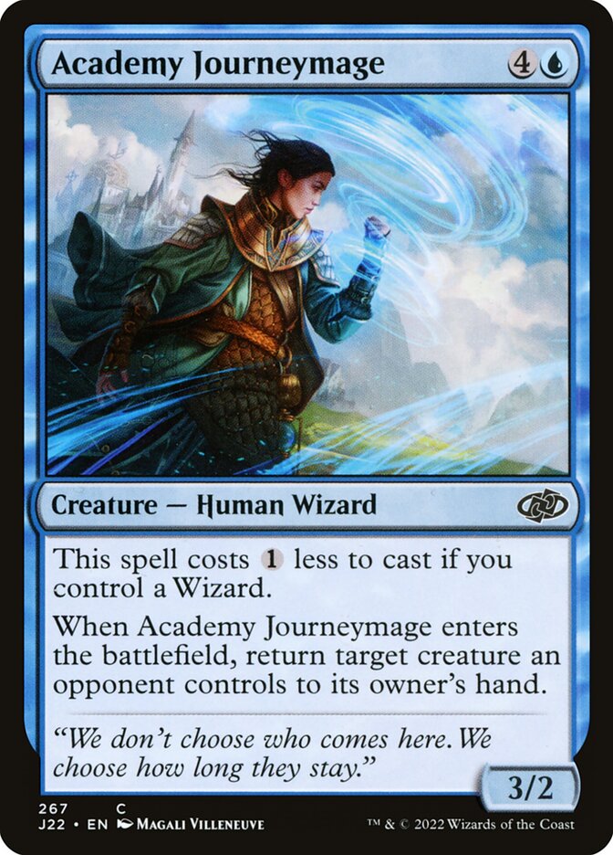 Maga Graduada da Academia / Academy Journeymage - Magic: The Gathering - MoxLand