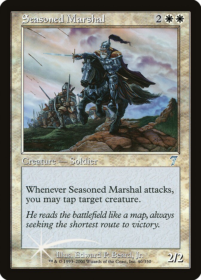 Marechal Experiente / Seasoned Marshal - Magic: The Gathering - MoxLand