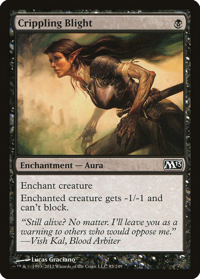 Flagelo Incapacitante / Crippling Blight - Magic: The Gathering - MoxLand