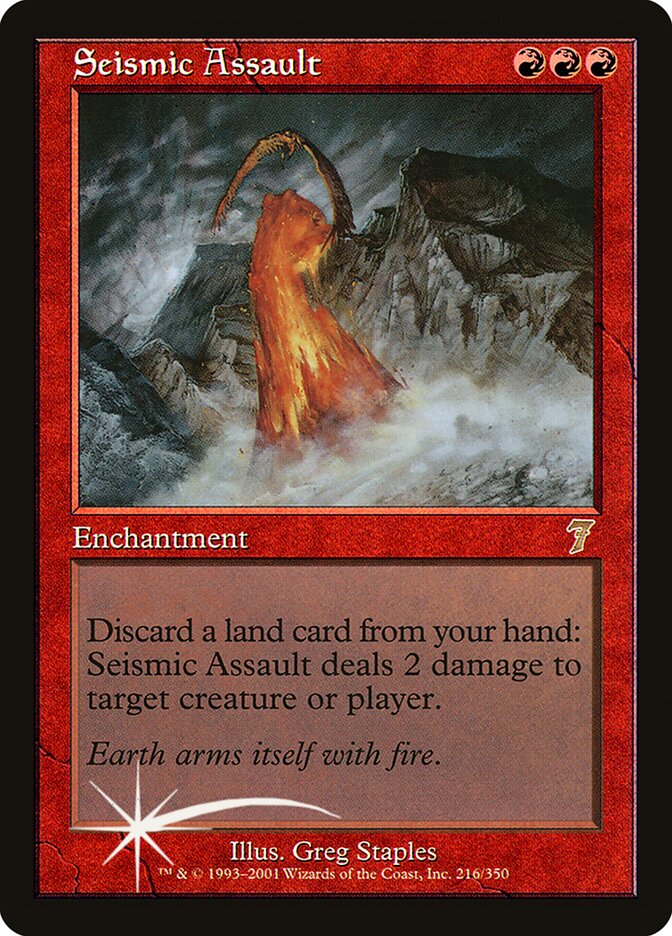 Assalto Sísmico / Seismic Assault - Magic: The Gathering - MoxLand