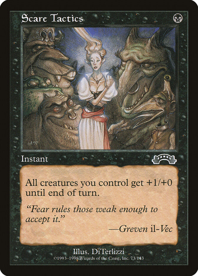 Estratégia de Terror / Scare Tactics - Magic: The Gathering - MoxLand