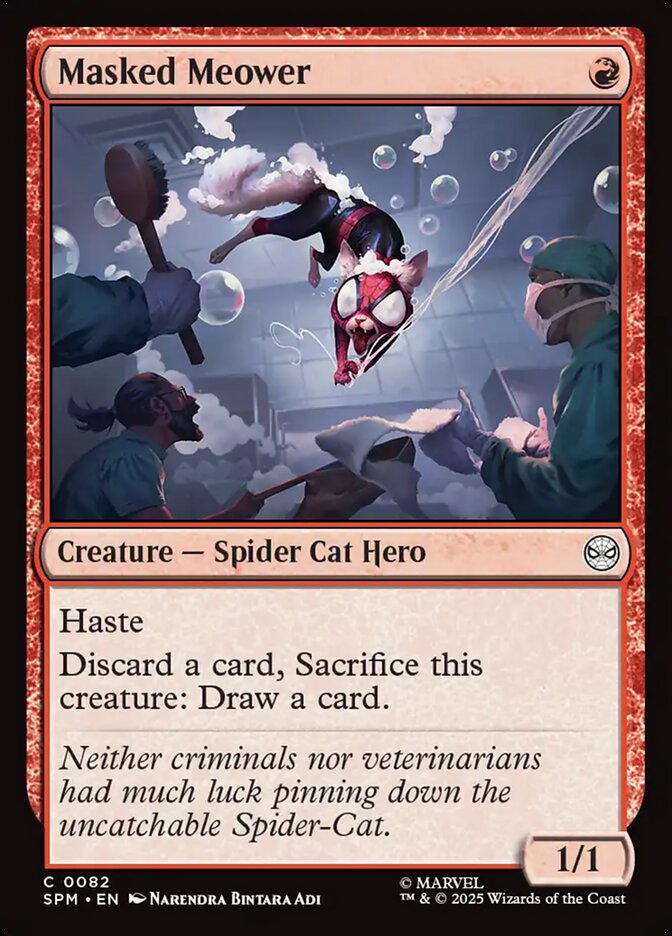 Masked Meower - Magic: The Gathering - MoxLand