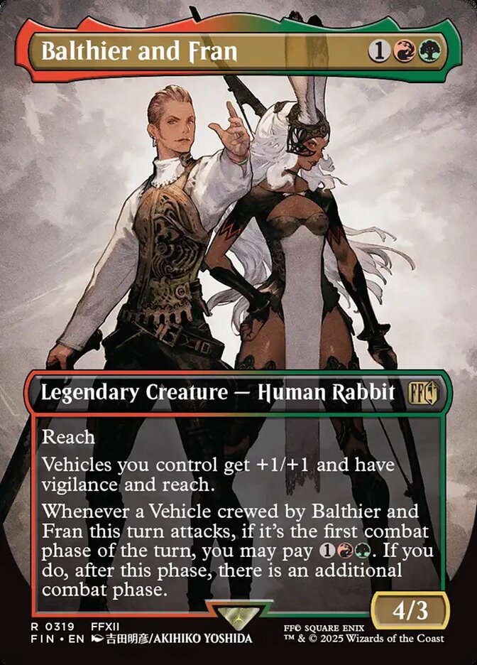 Balthier e Fran / Balthier and Fran - Magic: The Gathering - MoxLand