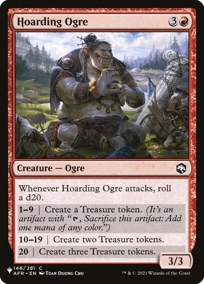 Ogro Acumulador / Hoarding Ogre - Magic: The Gathering - MoxLand