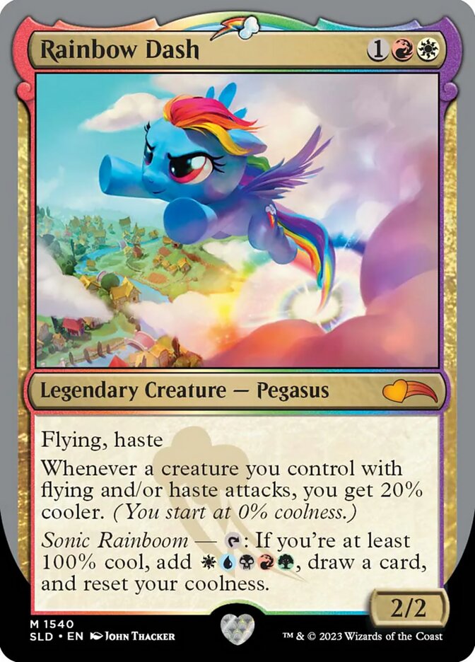 Rainbow Dash - Magic: The Gathering - MoxLand