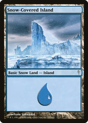 Ilha da Neve / Snow-Covered Island - Magic: The Gathering - MoxLand