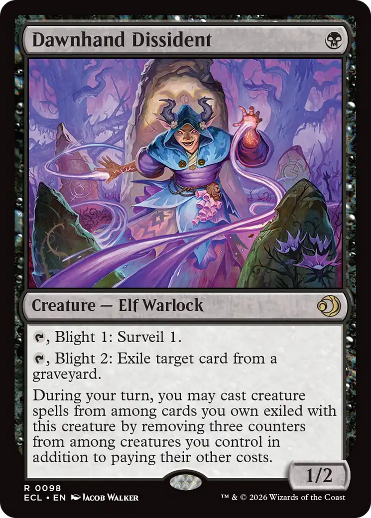 Dissidente Mão-d'Alba / Dawnhand Dissident - Magic: The Gathering - MoxLand