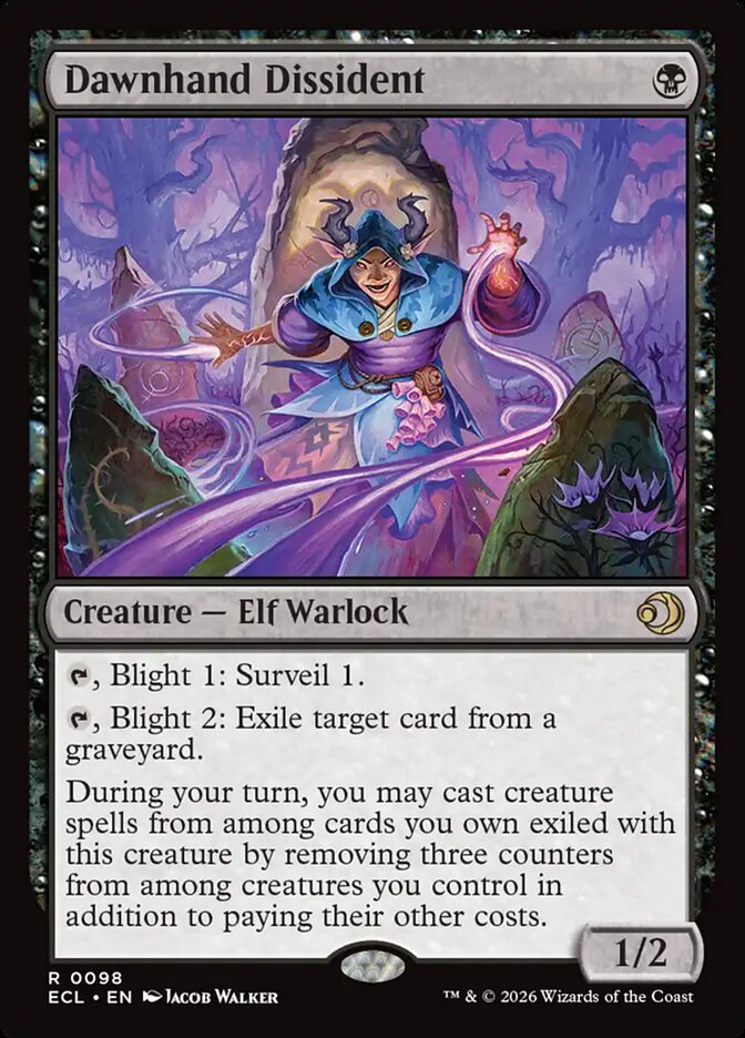 Dissidente Mão-d'Alba / Dawnhand Dissident - Magic: The Gathering - MoxLand