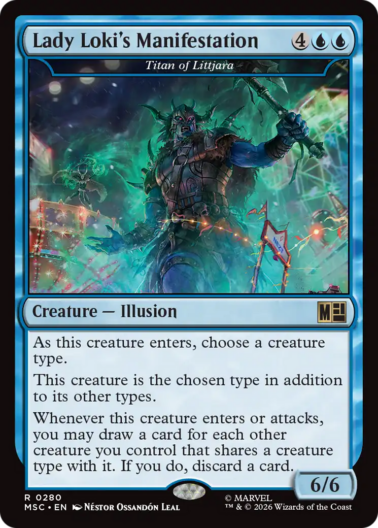 Lady Loki's Manifestation - Magic: The Gathering - MoxLand