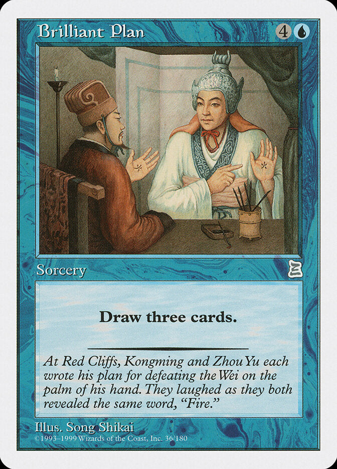 Brilliant Plan - Magic: The Gathering - MoxLand