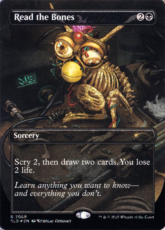 Leia os Ossos / Read the Bones - Magic: The Gathering - MoxLand