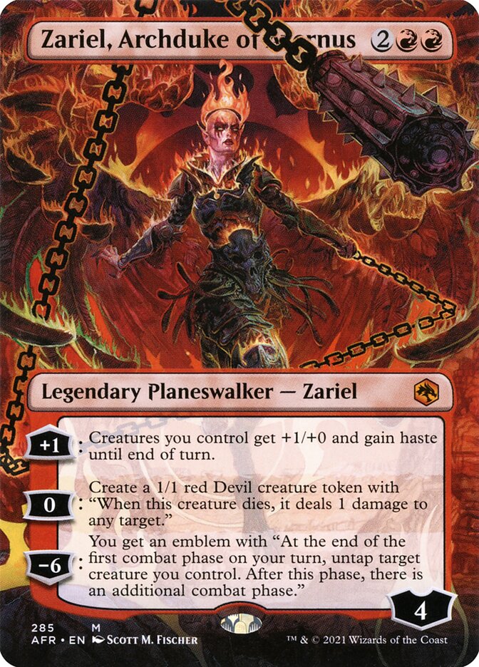 Zariel, Arquiduquesa de Avernus / Zariel, Archduke of Avernus - Magic: The Gathering - MoxLand
