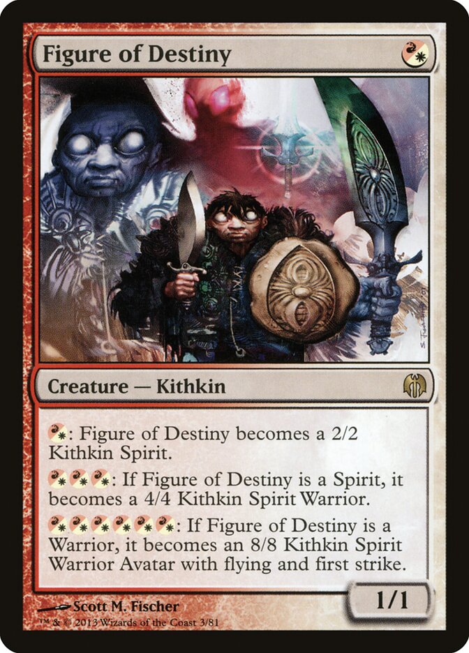Imagem do Destino / Figure of Destiny - Magic: The Gathering - MoxLand