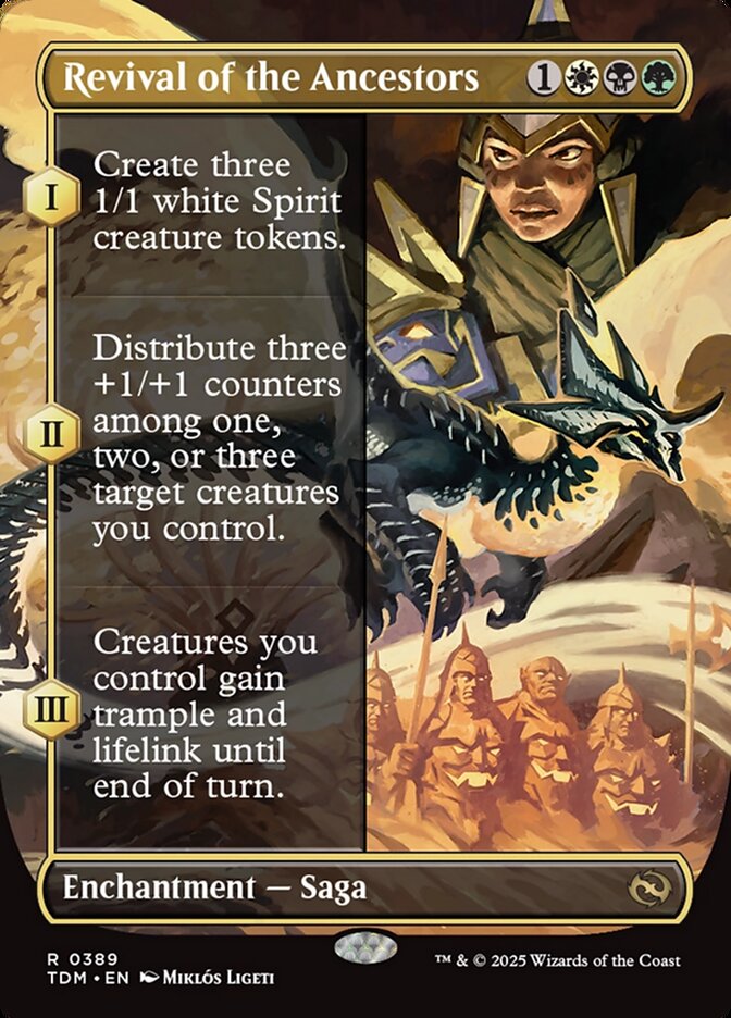 Revitalização dos Ancestrais / Revival of the Ancestors - Magic: The Gathering - MoxLand