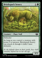 Sentinela da Alcateia Espinhosa / Bristlepack Sentry - Magic: The Gathering - MoxLand