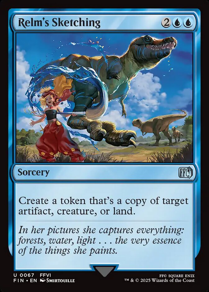 Retratos de Relm / Relm's Sketching - Magic: The Gathering - MoxLand