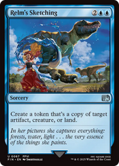 Retratos de Relm / Relm's Sketching - Magic: The Gathering - MoxLand