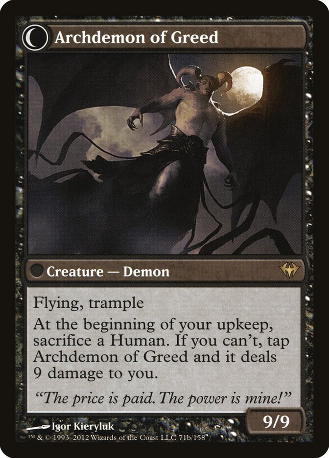 Demônio Voraz / Ravenous Demon - Magic: The Gathering - MoxLand