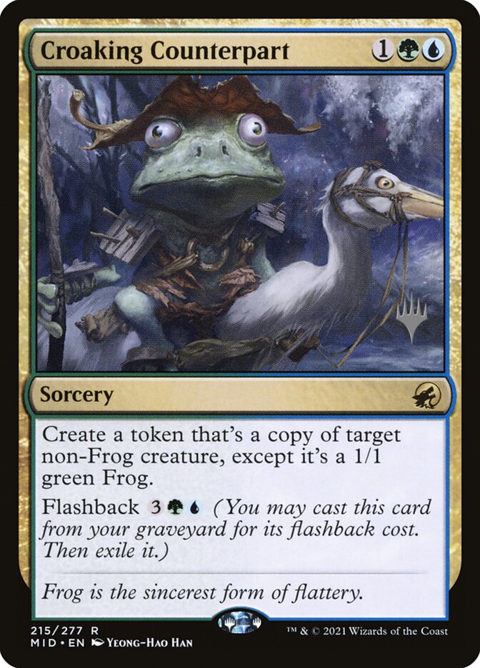 Contraparte Coaxante / Croaking Counterpart - Magic: The Gathering - MoxLand