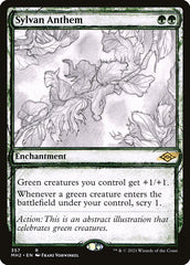 Hino Silvestre / Sylvan Anthem - Magic: The Gathering - MoxLand