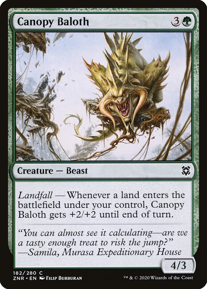 Baloth do Dossel / Canopy Baloth - Magic: The Gathering - MoxLand
