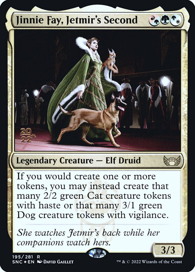 Jinnie Fay, Vice de Jetmir / Jinnie Fay, Jetmir's Second - Magic: The Gathering - MoxLand