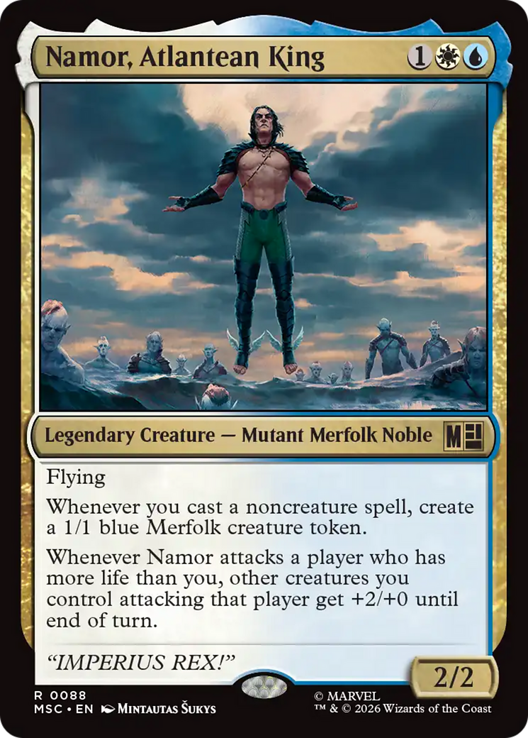 Namor, Atlantean King - Magic: The Gathering - MoxLand