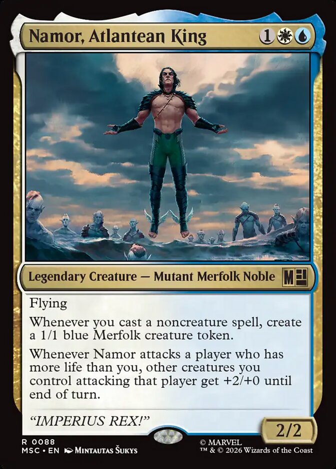 Namor, Atlantean King - Magic: The Gathering - MoxLand