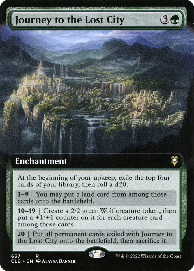 Jornada à Cidade Perdida / Journey to the Lost City - Magic: The Gathering - MoxLand