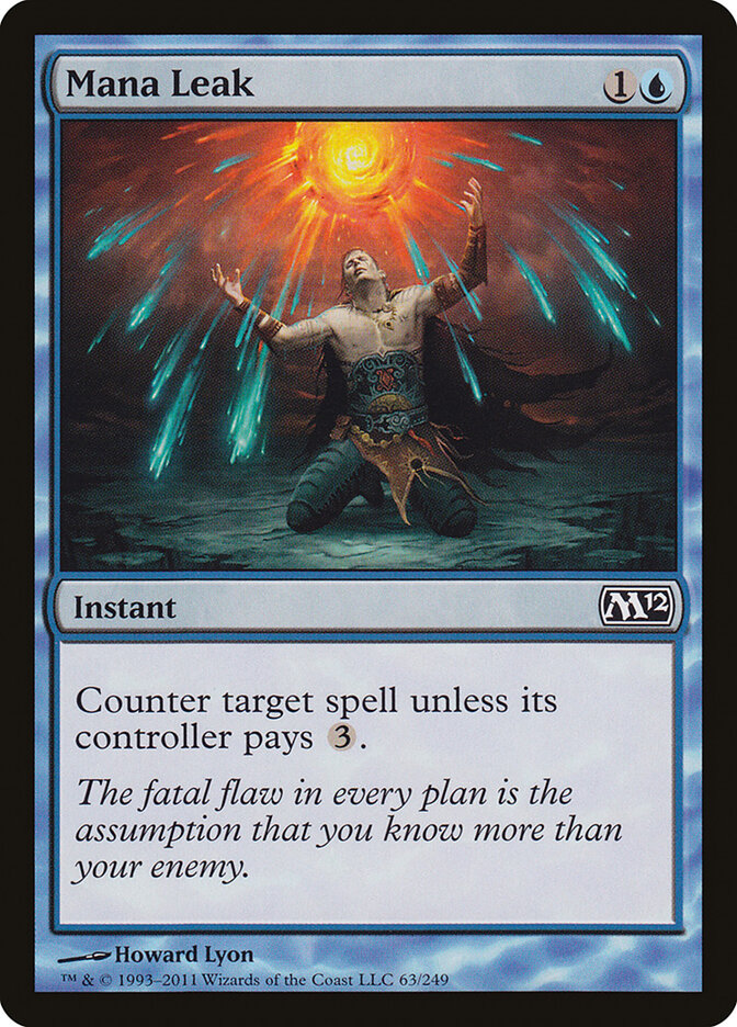 Fuga de Mana / Mana Leak - Magic: The Gathering - MoxLand