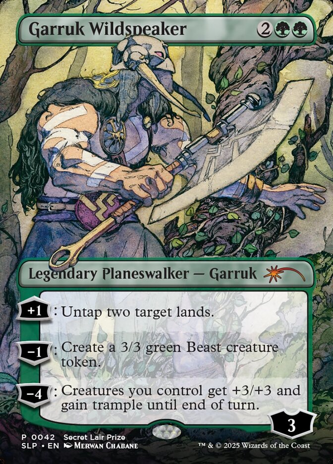 Garruk Falabravo / Garruk Wildspeaker - Magic: The Gathering - MoxLand