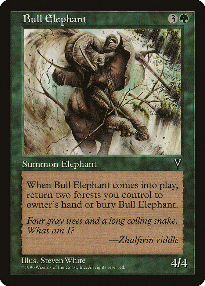 Elefante Macho / Bull Elephant - Magic: The Gathering - MoxLand