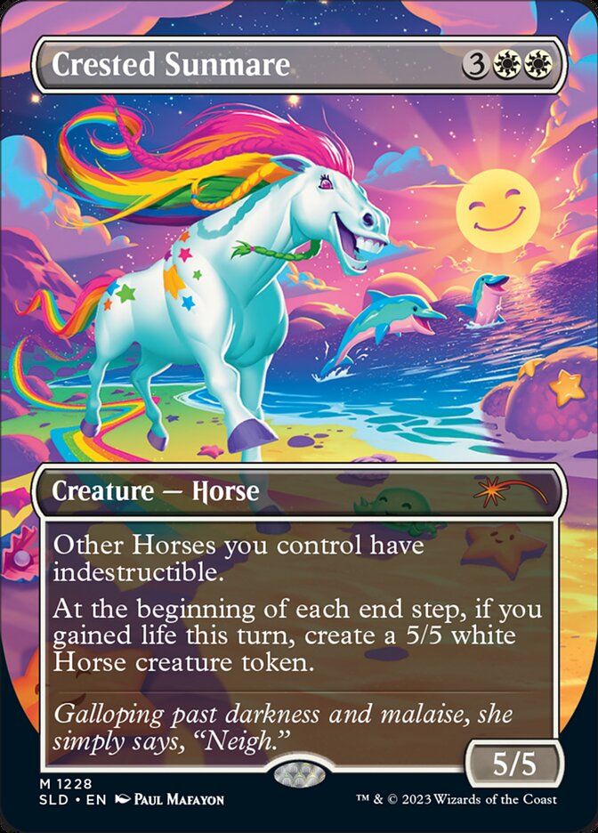 Égua-solar Adornada / Crested Sunmare - Magic: The Gathering - MoxLand