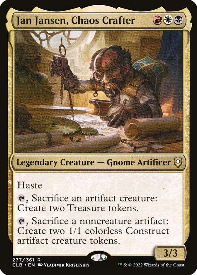 Jan Jansen, Artífice do Caos / Jan Jansen, Chaos Crafter - Magic: The Gathering - MoxLand