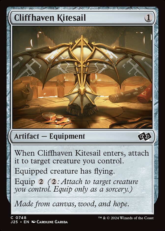 Aeroveleiro de Porto Altivo / Cliffhaven Kitesail - Magic: The Gathering - MoxLand