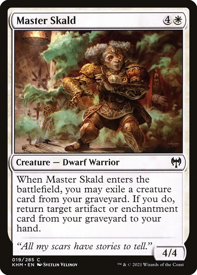 Mestra Skald / Master Skald - Magic: The Gathering - MoxLand