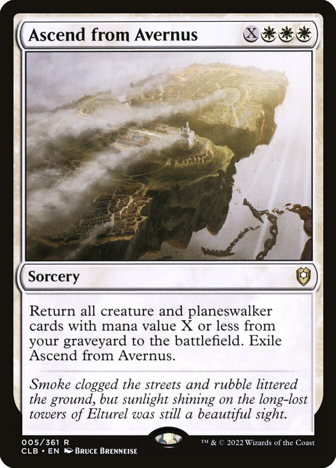 Ascensão do Avernus / Ascend from Avernus - Magic: The Gathering - MoxLand