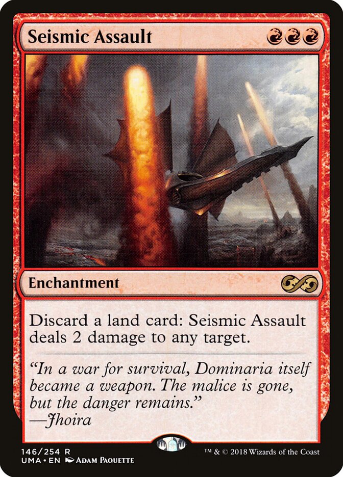 Assalto Sísmico / Seismic Assault - Magic: The Gathering - MoxLand