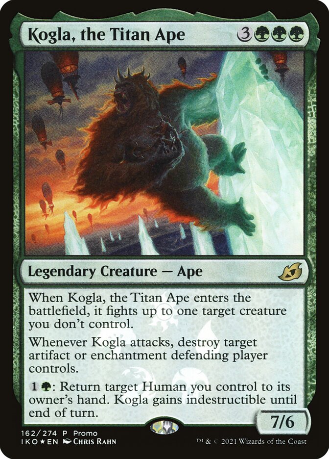 Kogla, o Símio Titânico / Kogla, the Titan Ape - Magic: The Gathering - MoxLand