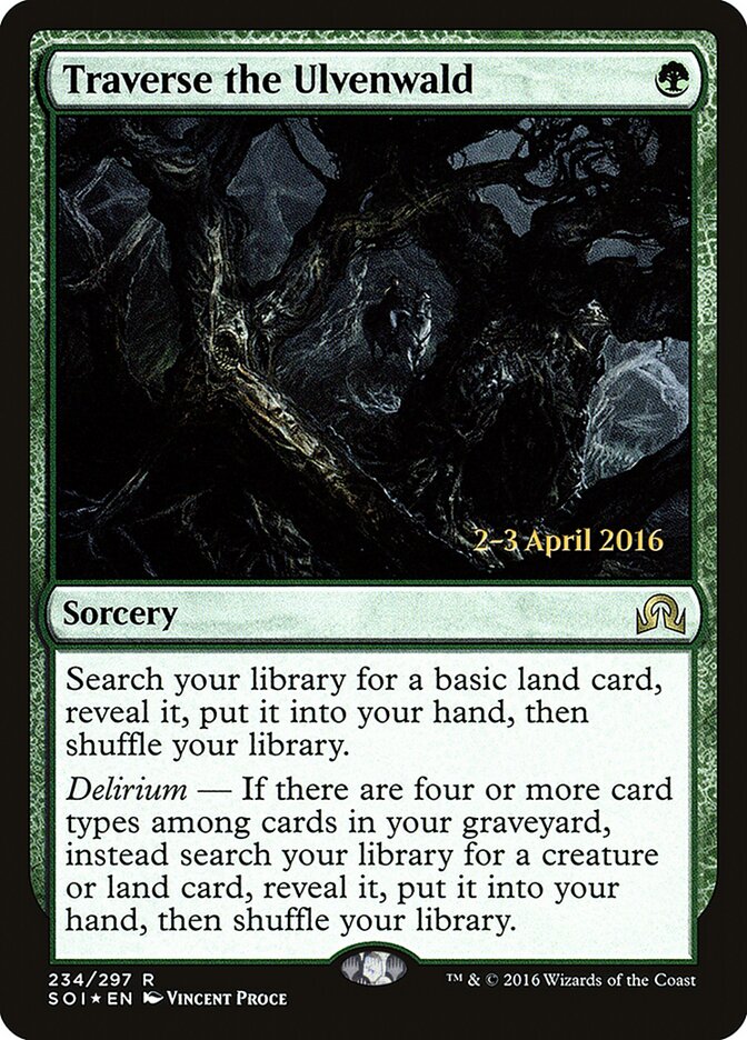 Atravessar Ulvenwald / Traverse the Ulvenwald - Magic: The Gathering - MoxLand
