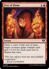 Punhos Chamejantes / Fists of Flame - Magic: The Gathering - MoxLand