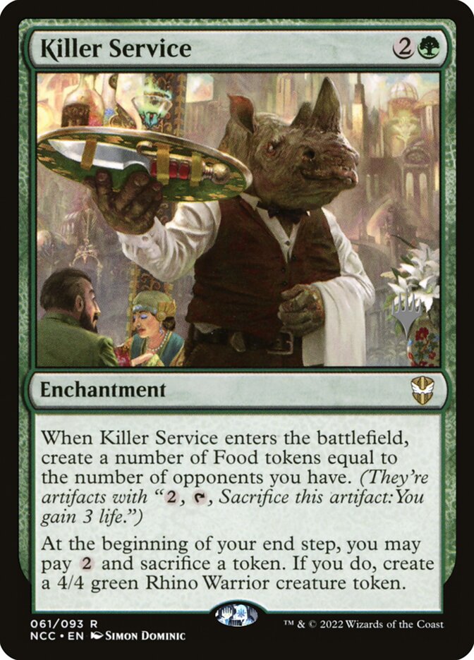 Atendimento de Matar / Killer Service - Magic: The Gathering - MoxLand