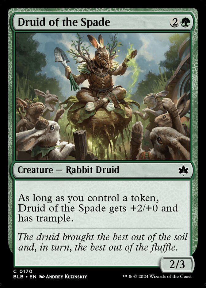 Druida da Pá / Druid of the Spade - Magic: The Gathering - MoxLand