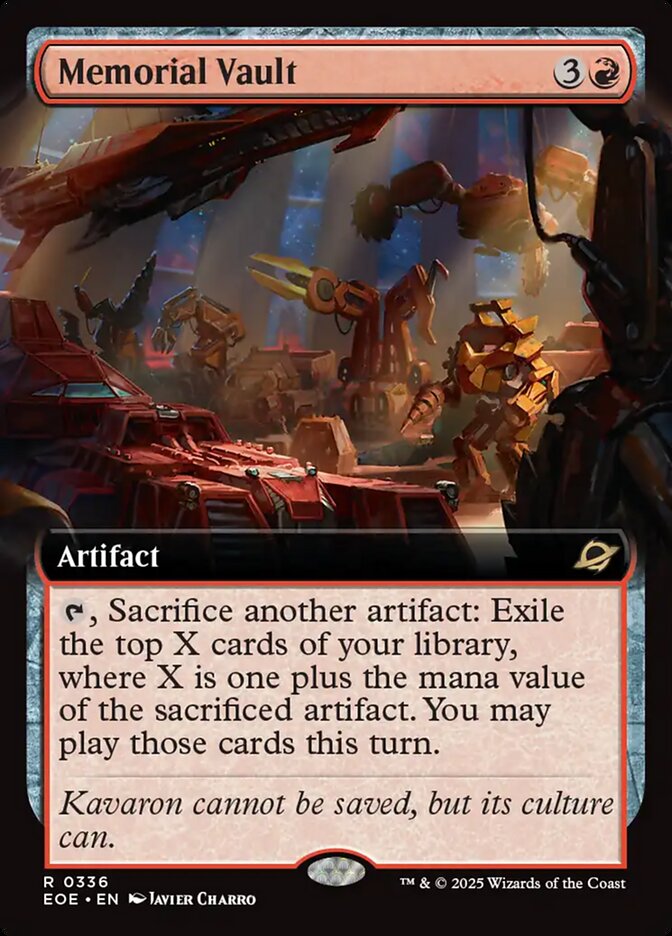 Cofre Memorial / Memorial Vault - Magic: The Gathering - MoxLand