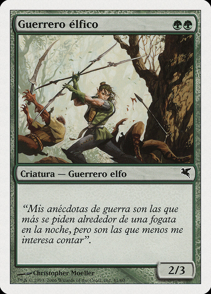 Guerreiro Élfico / Elvish Warrior - Magic: The Gathering - MoxLand