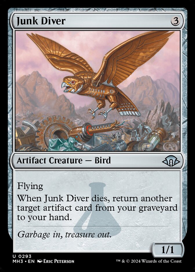 Mergulhador da Sucata / Junk Diver - Magic: The Gathering - MoxLand