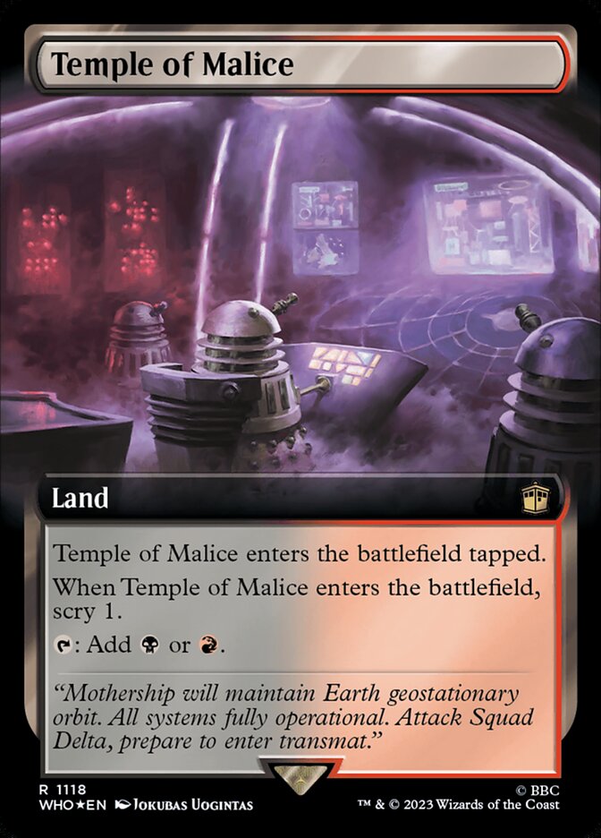 Templo da Maleficência / Temple of Malice - Magic: The Gathering - MoxLand