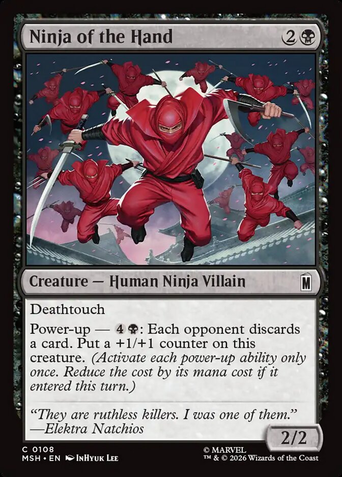Ninja of the Hand - Magic: The Gathering - MoxLand