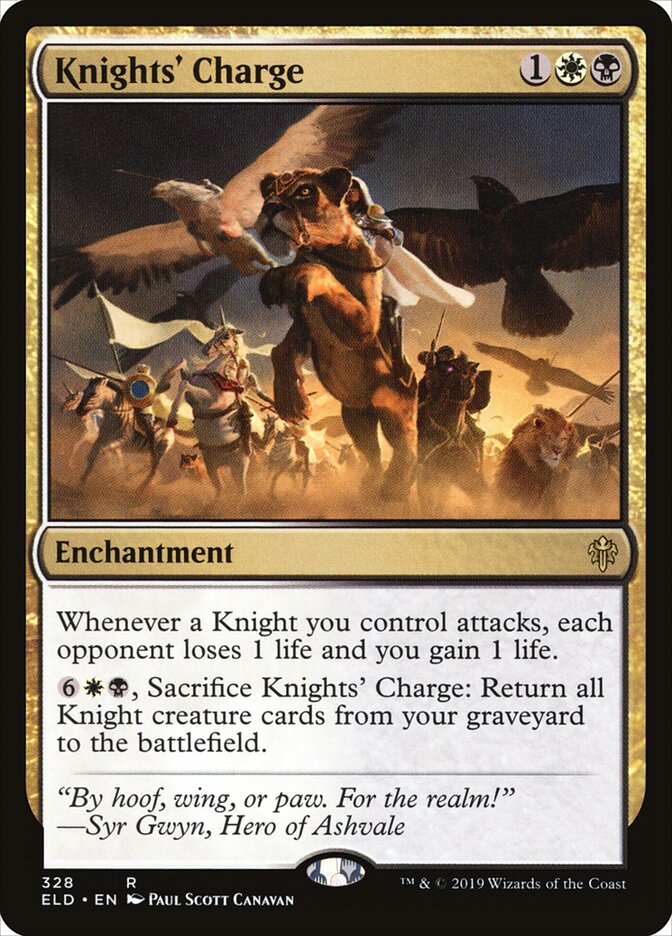 Knights' Charge / Knights' Charge - Magic: The Gathering - MoxLand