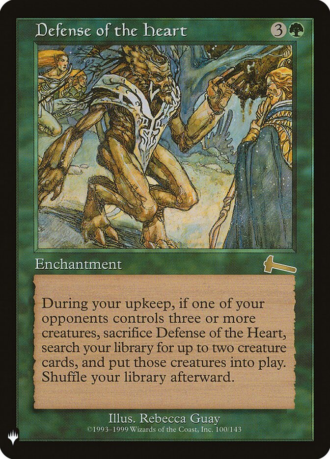 Defesa do Coração / Defense of the Heart - Magic: The Gathering - MoxLand